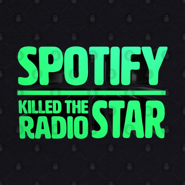 Spotify killed the radio star in 3D by TinyPrinters